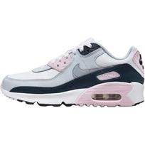 Nike Air Max 90 GS Pink Foam Armory Navy Vaikams Sportbačiai White Wolf-Grey HF6358-104 35