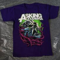 Rare Asking Alexandria Band Cotton Gift For Fan Full Size Purple T-shirt Unisex T-Shirt XXXL