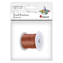 Dekoracija Floristinė vielutė vario sp. 0,30mm x 20m, Titanum