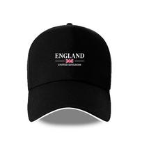 1 vnt. Anglijos vėliavos beisbolo kepurė, reguliuojama, lengva, su Didžiosios Britanijos nacionaliniu herbu, Anglijos žemėlapiu ir Union Jack logotipu One Size
