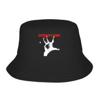 System Of A Down Kepuraitė Kibiras Hip Hop Žvejo Kepuraitės Unisex Atsitiktinėms Paplūdimio Kelionėms Skydelis Kepurė Minkštas Sulankstomas Dizainas Kepurė One Size