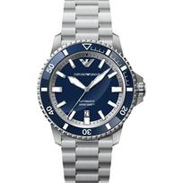 Emporio Armani Diver Mėlynas Silikoninis/Guminis Vyriškas Mechaninis Automatinis Laikrodis AR60079 mėlyna