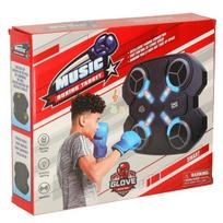 Bokso skydo sieninis treniruoklis su muzika, „Bluetooth“ ir LED, USB