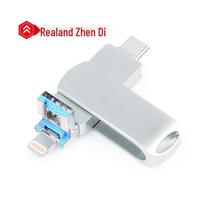 Realand 3-in-1 iPhone USB atmintinė CN kištukas (adapteris įtrauktas)