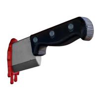 Peilis Magnetiniai Šaldytuvo Lipdukai Ninja Smeigtukas Kirvis Šaldytuvo Magnetai Dekoratyviniai Šaldytuvo Magnetai Užrašams Priminimams Virtuvės Dekoracijos