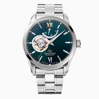 Automatic Winding Made in Domestic Open Green [ORIENT STAR] Watch, Semi-Skeleton, Mechanical, Japan, 2-Year Manufacturer's Warranty, Heart, žalia