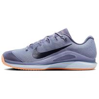 NikeCourt Air Zoom Vapor 12 Molio spalvos Ashen Slate Obsidian Vyriški sportbačiai Mėlyni Light-Armory-Blue Marrakesh HQ6026-400 42