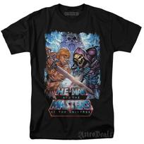 Visatos meistrai He-Man Kardas Galia Klasikinis Vtg Grafinis dizainas Marškinėliai Unisex Marškinėliai XXXL