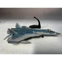 Lėktuvo modelis Žaislas 1/72 mastelis Rusų SU57 Sukhoi SU-57 naikintuvas Lėktuvas Metalinis Karinis Paruoštas ABS Liejimo Simuliacija Dovana