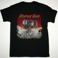 Status Quo Grupės Juodi Medvilniniai Marškinėliai Dydis s Iki 4XL Unisex Marškinėliai XL