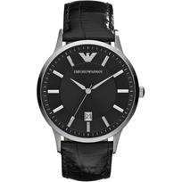 Emporio Armani Renato Juodo Odos Vyriškas Kvarcinis Laikrodis AR2411 juoda
