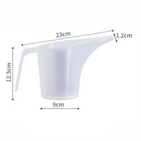 1000ML Matavimo puodeliai su snapeliu, Plastikinis graduotas piltuvėlis, Ąsotis, Indas skysčiams, Virtuvės matavimo įrankiai 1000ML
