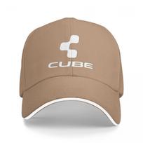 Cube Cycling Mtb Kalnų Dviračio Kepuraitės Snapback Kepurės Kvėpuojanti Laisvalaikio Kepuraitė Lauko Veiklai Vyrams Ir Moterims One Size