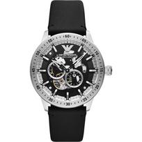 Emporio Armani Mario Juodos Odos Vyriškas Automatinis Laikrodis AR60051 juoda