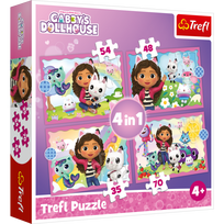 TREFL GABBY´S DOLLHOUSE Dėlionių rinkinys