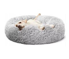 NUXIE® Šunų lova katėms plaukuota lova 65cm xxl