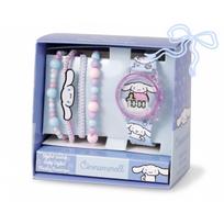 HELLO KITTY Skaitmeninis laikrodis su apyrankių rinkiniu „Cinnamoroll“