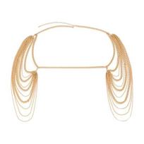 Women Body Chain Multi-layered Tassel Shoulder Chain Date Night Nightclub Party Shoulder Jewelry auksinė