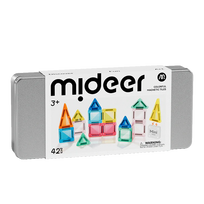Mideer mini magnetinis konstruktorius metalinėje dėžutėje