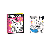 Mideer tatuiruočių / lipdukų rinkinys "MINI pink"