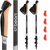 „Nordic Walking” lazdos, sulankstomos vaikščiojimui, anglies pluoštas