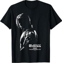 Marvelo Žaibai - Bucky Barnes Silueto T-shirt Unisex T-shirt M
