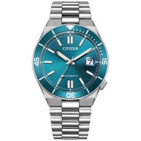 Rankinis laikrodis CITIZEN COLLECTION Mechaninis Automatinis suktukas Rankinis suktukas Mechaninis Verslo Analoginis Paprastas Stilingas Šviesiai Mėlynas Sidabrinis [CITIZEN]