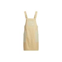 Adidas Neo Solid Breathable Sports Suspender Dress Women Dresses Khaki HS6832 L