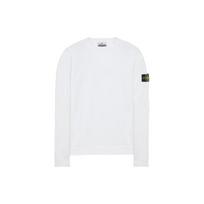 Stone Island logotipas aplikacija megztinis džemperis vyriškas džemperis baltas 771562020-V0001 L
