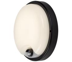 Rabalux 77213 -LED lauko sieninis šviestuvas su jutikliu LONATO LED/18W/230V IP65 juodas