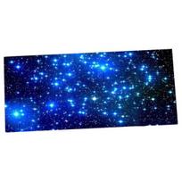 „Galaxy Pattern“ neslystantis nešiojamojo kompiuterio žaidimams skirtas didelis pelės kilimėlio klaviatūros kilimėlis 60CM*30CM mėlyna