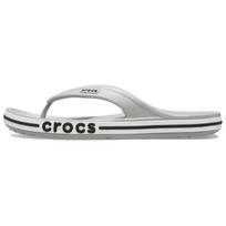 Crocs Bayaband Comfortable Simple Anti-Rubbing Flip-Flops Unisex Footwear Gray 205393-007 36-37 white