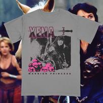 Naujas retas Xena: Karė princesė pilkos spalvos visų dydžių marškinėliai suaugusiems unisex T-shirt S