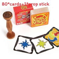 Jungle Speed Kortų Žaidimas Su Greitu Rungtyniavimu Šeimos Susibūrimams
