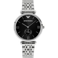 Emporio Armani Gianni Medium Black Metal Men's Quartz AR1676 juoda