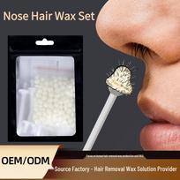 Unisex vaško rinkinys nosies plaukams ir antakiams su depiliacinėmis lazdelėmis iš bičių vaško 25g Nose Wax Kit (Standard Quality)