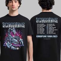 Scorpions 2025 m. turas 60-mečio Scorpions Robotinis Skorpionas Marškinėliai Unisex Marškinėliai S