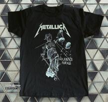 Metallica Ir Teisingumas Visiems Marškinėliai Roko Grupės Koncertas Muzika Prekės T-shirt S-4XL Unisex Marškinėliai XL