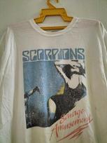 Scorpions Band Gift For Fans White T-Shirt Cotton All Size MI352 Unisex T-Shirt XL