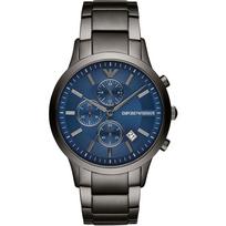 Emporio Armani Renato Mėlynas Antracito Spalvos Vyriškas Kvarcinis Chronografas AR11215 mėlyna