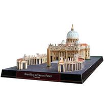 Šv. Petro bazilika Vatikane 3D popierinis modelis namas Popieriaus modeliavimas Pasidaryk pats Menas Origami Pastatas Paauglys Suaugęs Rankų darbo amato žaislai QD-168