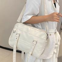 2025 Original Japanese JK Uniform Bag Women's Two-dimensional Messenger Commuter Bag Simple College Style Large-capacity Handbag ruda