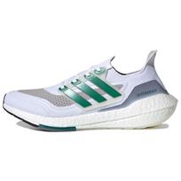 Adidas UltraBoost 21 Balti Sub Green Vyriški sportbačiai Cloud-White Core-Black FZ2326 44