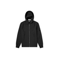 Stone Island logotipas su gobtuvu, užtrauktuku, ilgomis rankovėmis striukė Vyriškos striukės Juoda 721540927-V0029 M