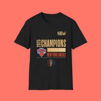 Knicks 2025 NBA taurės čempionų marškinėliai Dydis S-5XL Unisex T-shirt XXXXL