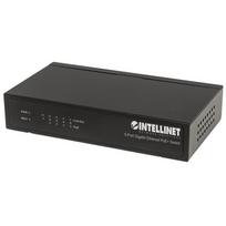 INTELLINET PoE+ Switch 5-Port Gigabit Ethernet 60W Desktop | 561228 | 0766623561228