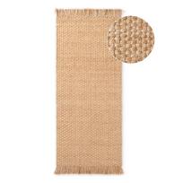 Apverčiamas/rankų darbo natūralios spalvos iš džiuto kilimas 80x200 cm Fjord – Hanse Home