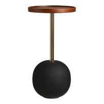 Iš mango medžio paviršiaus apvalios formos šoninis stalas ø 30 cm Sirone – House Nordic
