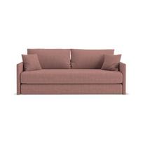 Rožinės spalvos sulankstoma sofa iš šenilinio audinio 209 cm Shannon – Cosmopolitan Design
