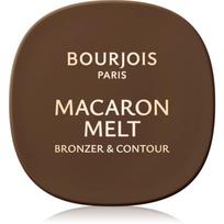 Bourjois Macaron Melt Bronzer & Contour bronzinė ir kontūravimo pudra „Du viename“ atspalvis 04 Espresso Latte 5 g